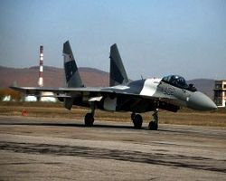 ВВС РФ примут на вооружение первый МФИ Су-35С в 2010 году.
