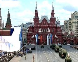 09 мая 2011 года. Парад Победы состоялся на Красной площади в Москве.